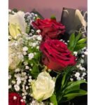 Kırmızı & Beyaz Gül Buketii