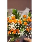 Turuncu Çardak Gül Buketi