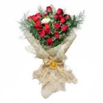 20 Kırmızı Gül 1 Beyaz Gül