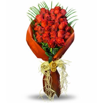 Aşk Ateşi 30 Gül Buketi