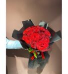 İthal 20 Kırmızı Gül Buketi