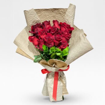 Ever Red Rose – 10'lu Kırmızı Gül Buketi