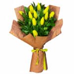 Güneş Sarısı Lale Buketi