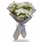 İnci Beyazı Papatya Buketi