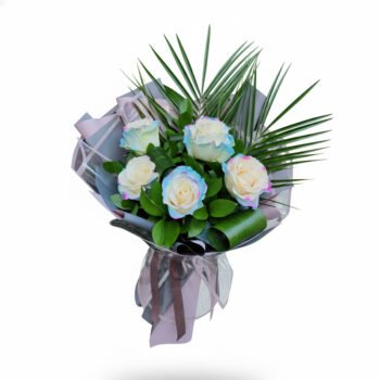 Pastel Renkli Ekvator Gül Buketi