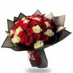 Aşkın İki Rengi – Premium Gül Buketi