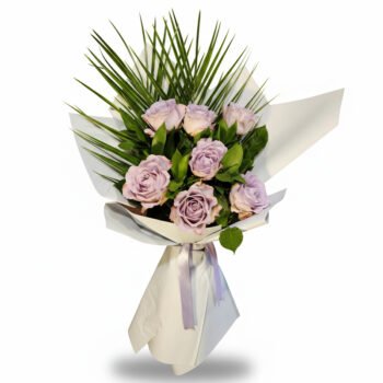 Hayal Bahçesi – Lila Gül Aranjmanı