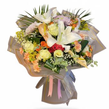 Bir Ömür Sözüm Var – Lilyum & Gül Buketi