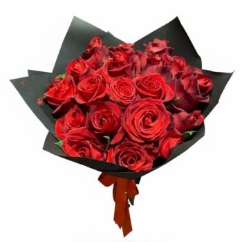 Ruby Noir 21 Gül Buketi