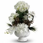 Saksıda Yapay Çiçek-6